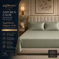 𝐠𝐬𝐠𝟑𝐰.𝐜𝐨𝐦™ Sage Meadow Natural 3-Piece Bedding Set 🌿