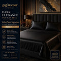𝐠𝐬𝐠𝟑𝐰.𝐜𝐨𝐦™ Obsidian Velvet Luxury 3-Piece Bedding Set 🖤